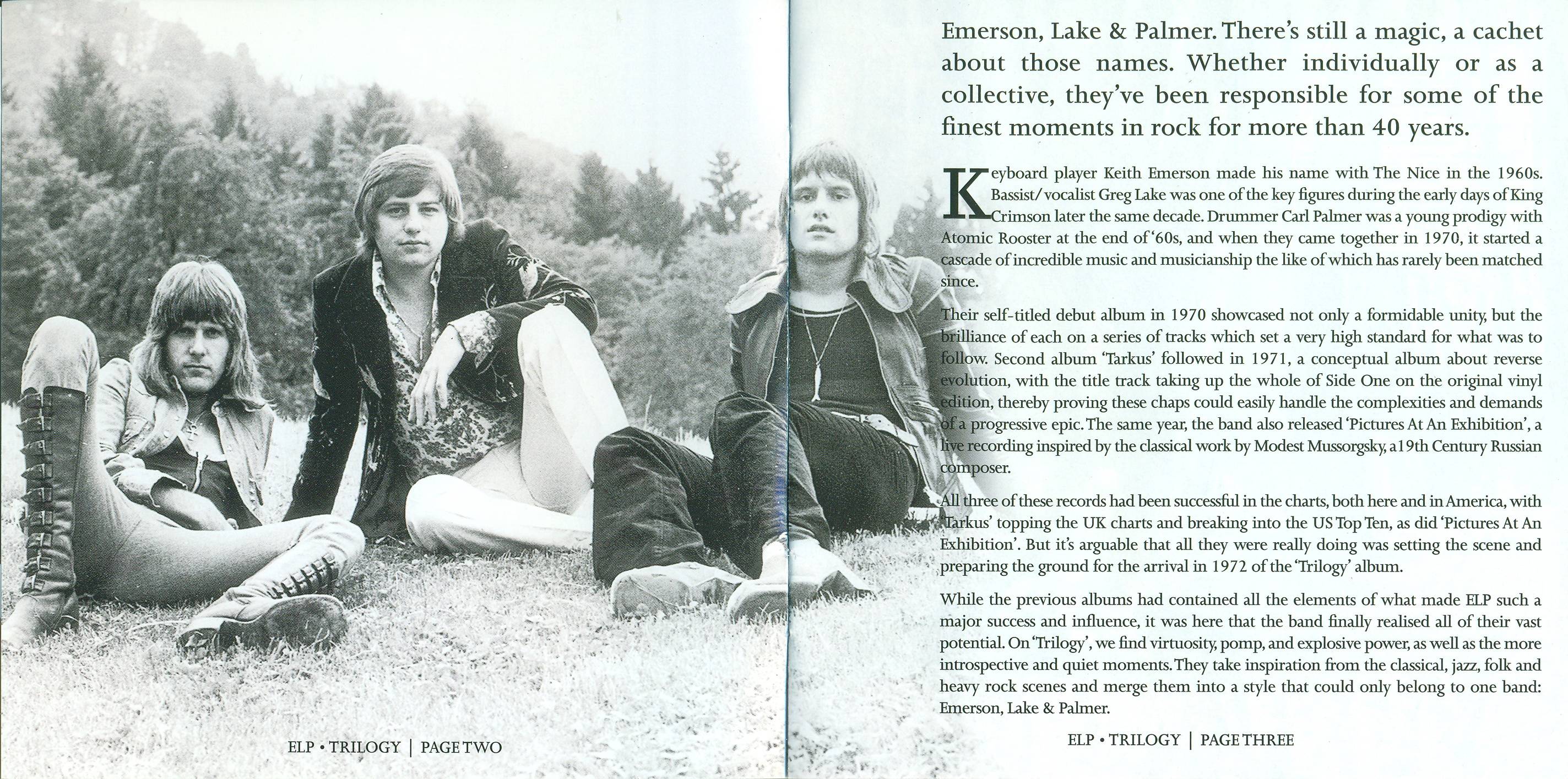 Emerson, Lake and Palmer Trilogy [Booklet02 d]